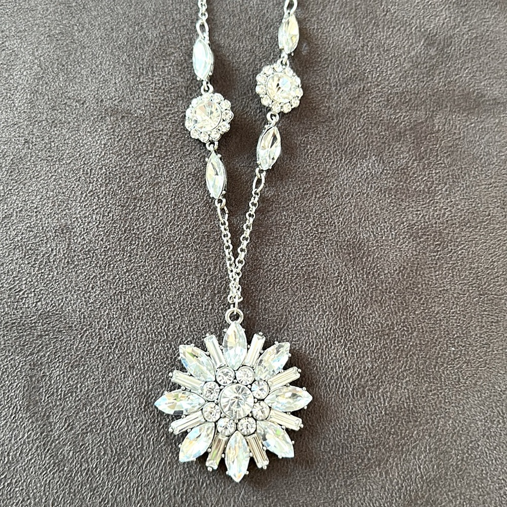 Pendant Silver Necklace